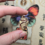 Picture Jasper Arrowhead Pendant – Copper Wrapped