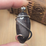 Willow Creek Jasper Pendant – Sterling Spiral & Rare Purple Core - Rock Your World 