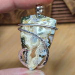 River Jasper Pendant – Hidden Hollow in Sterling Silver