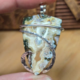 River Jasper Pendant – Hidden Hollow in Sterling Silver