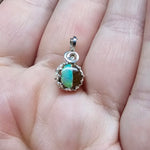 Halfsies Boulder Opal Pendant in Sterling Silver