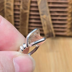 Raw Oregon Sunstone Ring with Schiller sz 6 - Sterling Silver