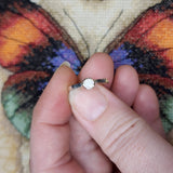 Australian Precious Opal Ring in Sterling Silver Size 7 FP