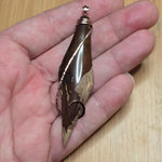 Biggs Picture Jasper Pendant – Ancient Landscape in 14kt Yellow Gold Fill