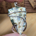 River Jasper Pendant – Hidden Hollow in Sterling Silver