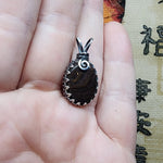 RARE Oregon Deschutes Picture Jasper Pendant in Sterling Silver - Rock Your World 