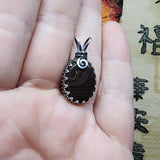 RARE Oregon Deschutes Picture Jasper Pendant in Sterling Silver - Rock Your World 