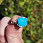 Sleeping Beauty Turquoise Ring – Sterling Silver sz 12