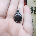 RARE Oregon Deschutes Picture Jasper Pendant in Sterling Silver