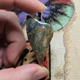 Gary Green Jasper Pendant – Sinter Mat from McDermitt Caldera
