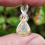 Rare 19ct Opal Butte Oregon Pendant - Sterling & 14k Gold Fill