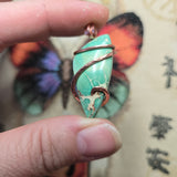 Sea Sediment Jasper Pendant – Copper Wrap