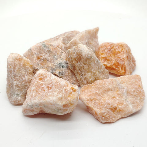 Orange Calcite Rough Stone