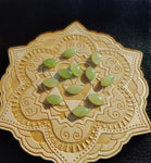 Light Apple Green Nephrite Jade Marquis Cabochon 10x6mm AAA Grade