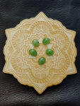 Light Apple Green Nephrite Jade Oval Cabochon 10x8mm A Grade