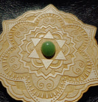 Light Apple Green Nephrite Jade Oval Cabochon 12x14mm A Grade