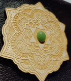 Light Apple Green Nephrite Jade Oval Cabochon 12x14mm A Grade