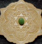 Light Apple Green Nephrite Jade Oval Cabochon 12x14mm A Grade