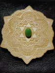 Light Apple Green Nephrite Jade Oval Cabochon 12x16mm AAA Grade