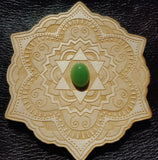 Light Apple Green Nephrite Jade Oval Cabochon 12x16mm AAA Grade