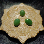 Light Apple Green Nephrite Jade Oval Cabochon 18x13mm AA+ Grade