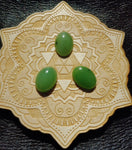 Light Apple Green Nephrite Jade Oval Cabochon 18x13mm AA+ Grade