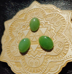 Light Apple Green Nephrite Jade Oval Cabochon 18x13mm AA+ Grade