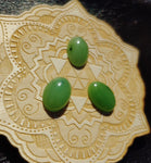 Light Apple Green Nephrite Jade Oval Cabochon 18x13mm AA+ Grade