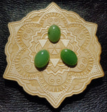 Light Apple Green Nephrite Jade Oval Cabochon 18x13mm AA+ Grade