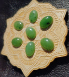 Light Apple Green Nephrite Jade Oval Cabochon 18x13mm A Grade