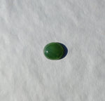 Chatoyant Green Nephrite Jade Cabochon 12x10mm Oval AAA Grade
