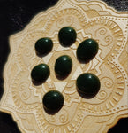 Green Nephrite Jade Cabochon 14x12mm Oval A Grade