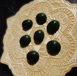 Green Nephrite Jade Cabochon 14x12mm Oval A Grade