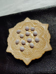 Lavender Purple Jadeite Jade Cabochon 10x8mm