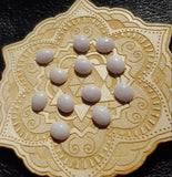 Lavender Purple Jadeite Jade Cabochon 10x8mm