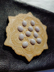 Lavender Purple Jadeite Jade Cabochon 12x10mm