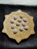 Lavender Purple Jadeite Jade Cabochon 12x10mm