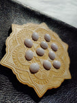 Lavender Purple Jadeite Jade Cabochon 12x10mm