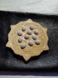 Lavender Purple Jadeite Jade Cabochon 12x10mm