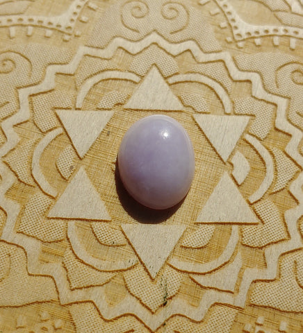 7.5ct Lavender Purple Jadeite Jade Cabochon