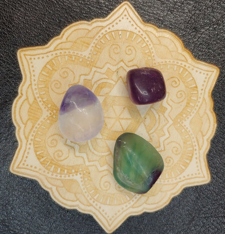Fluorite Tumbled Polished Stone