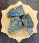 Raw Labradorite Stone