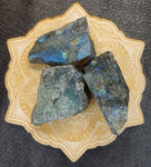Raw Labradorite Stone