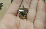 Colorful Royal Imperial Jasper Pendant in Sterling Silver