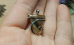 Colorful Royal Imperial Jasper Pendant in Sterling Silver
