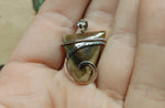 Colorful Royal Imperial Jasper Pendant in Sterling Silver