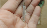 Aura Quartz Crystal Pendant in Sterling Silver