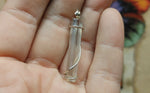 Aura Quartz Crystal Pendant in Sterling Silver