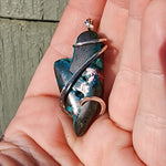 51ct Native Copper Pendant in Sterling Silver