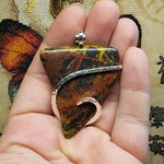 Pilbara Jasper Pendant in Sterling Silver